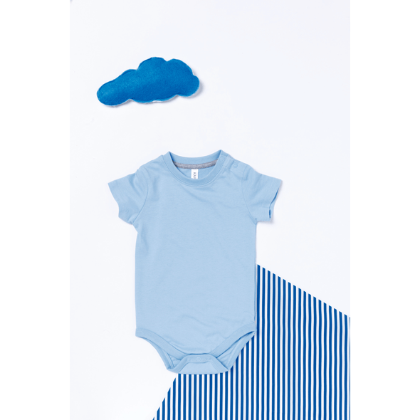 Kariban | Short sleeve baby bodysuit